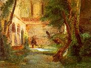 Charles Blechen Monastery in the Wood USA oil painting reproduction